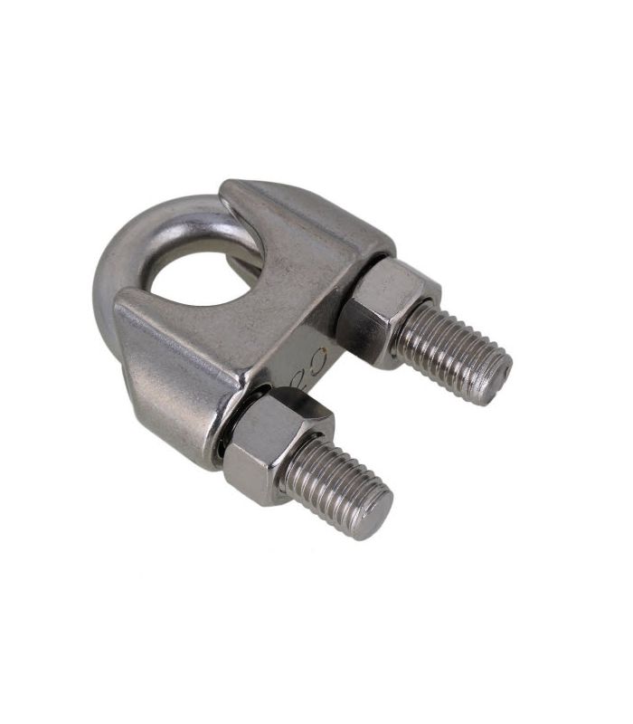 10mm Wire Rope Grip clamp T316 (A4) Marine Grade Stainless Steel