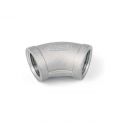 BSP 1/2" Female/Female 45 Degree Elbow Pipe Fitting - T316 (A4) Marine Grade Stainless Steel