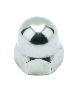 M6 Hexagon Dome Nut - A4 Stainless Steel DIN1587 