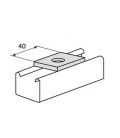 M8 single Hole Plate / washer T316 Stainless Steel 50x50x3 mm 