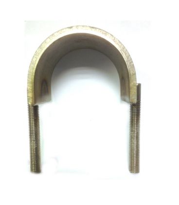 U-Strap Galvanised steel 58 mm Inside Diameter