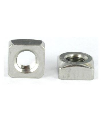 M6 Chamfered Square Nut A2 (T304) Stainless Steel Din 557
