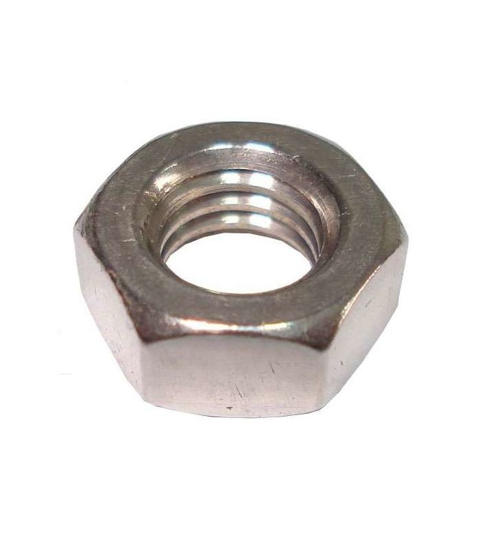 40pcs DUO ER Hex Nut Stainless Steel A4-80 Hex Nut DIN934 M3 M4 M5 M6 M8 M10 M12 M14 M16 M18 M20 Size M6x1.0 