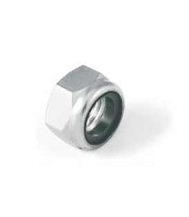 M5 Nylon Insert Lock Nut Nyloc Type - bright Zinc Plated (BZP) DIN985 