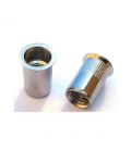 M6 Knurled body countersunk head blind rivet nut - T304 (A2) Stainless Steel 