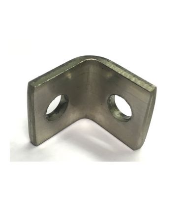Angle Bracket -  20x3 mm T316 (A4) Stainless Steel 7 mm holes 