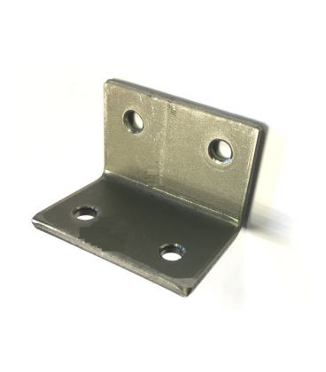 Angle Plate / Bracket T316 Stainless Steel 6 mm holes 3 mm plate