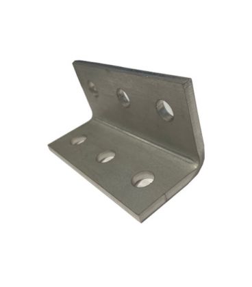 M6 6 Hole Angle Plate (1060) for Channels T304 Stainless Steel (As Unistrut / Oglaend) 