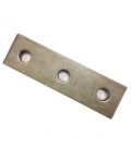 M8 Three Hole fixing Plate for Channels T304 Stainless Steel (As Unistrut / Oglaend) 