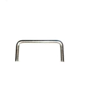 T316 Stainless Steel Square Bolt M8 Thread, * 89 mm centers