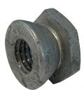 M10 Shear Nut Galvanised Mild Steel (Permacone - snapoff - Security - Tamper Proof)