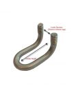 Double Bend U-Bolt M8 17 mm * 45 mm Inside Dimensions - T316 Marine Grade Stainless Steel