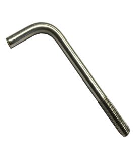 Foundation Bolt (Anchor or L-Bolt) M24 x 500 mm T316 (A4) Stainless Steel