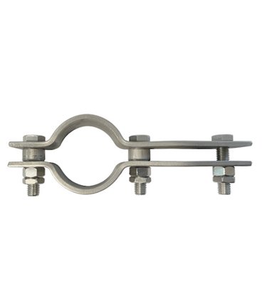 Pipe Clip: 3 Bolt - Full Range of British Standard clips for steel pipes (BS 3974: Part 1: 1974)