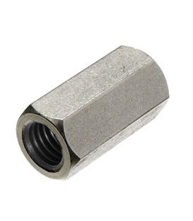 M6 Tiebar Connector - T316 Stainless Steel - Coupling Nut DIN 6334 