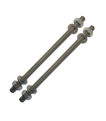 Studding Packs DIN 976 Metric Threaded Bar with Nuts & Washers A4 & A2 Stainless steel - Various Lengths