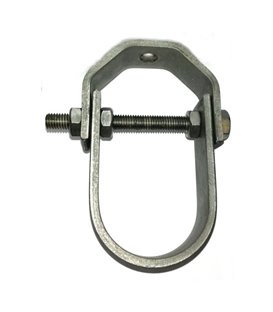 Clevis Hanger for British Standard Pipe Sizes - T316 (A4) Marine Grade Stainless Steel