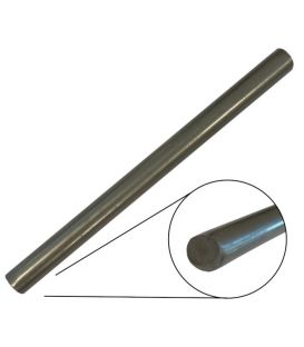 Round Bar in A2 (T304) & A4 (T316) Stainless Steel, and Mild Steel in 300 mm lengths