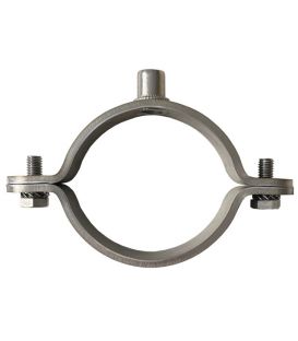 Munsen Type Bossed Pipe Clips - T304 & T316 Stainless Steel