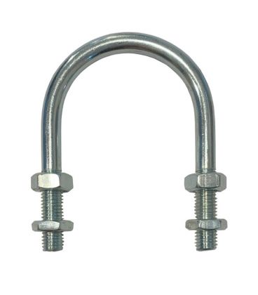 Gripped / Anchor U-bolt to British Standard 3974 PART 1:1974 Fig 11A Zinc Plated,Galvanised, T304 & T316 Stainless Steel