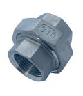 Conical Union BSP Female - Female A4 (T316) marine Grade Stainless Steel
