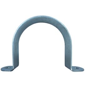 Pipe Saddle Clamp - 80mm ID, 78mm IH, 20 x 1.5mm Zinc Plated Steel