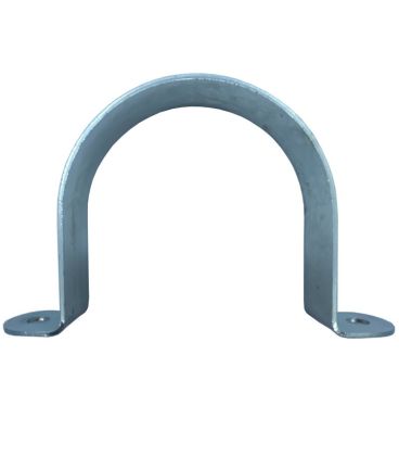 Pipe Saddle Clamp - 80mm ID, 78mm IH, 20 x 1.5mm Zinc Plated Steel
