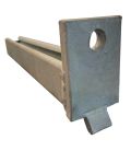 P1000 Galvanised 300mm Cantilever Arm - Similar to Unistrut P2663/300
