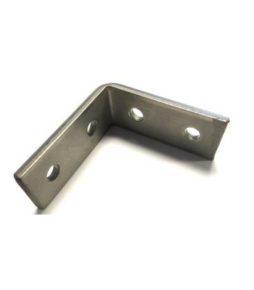 M10 4 Hole Angle Plate (1070) for Channels T316 Stainless Steel (As Unistrut / Oglaend) 