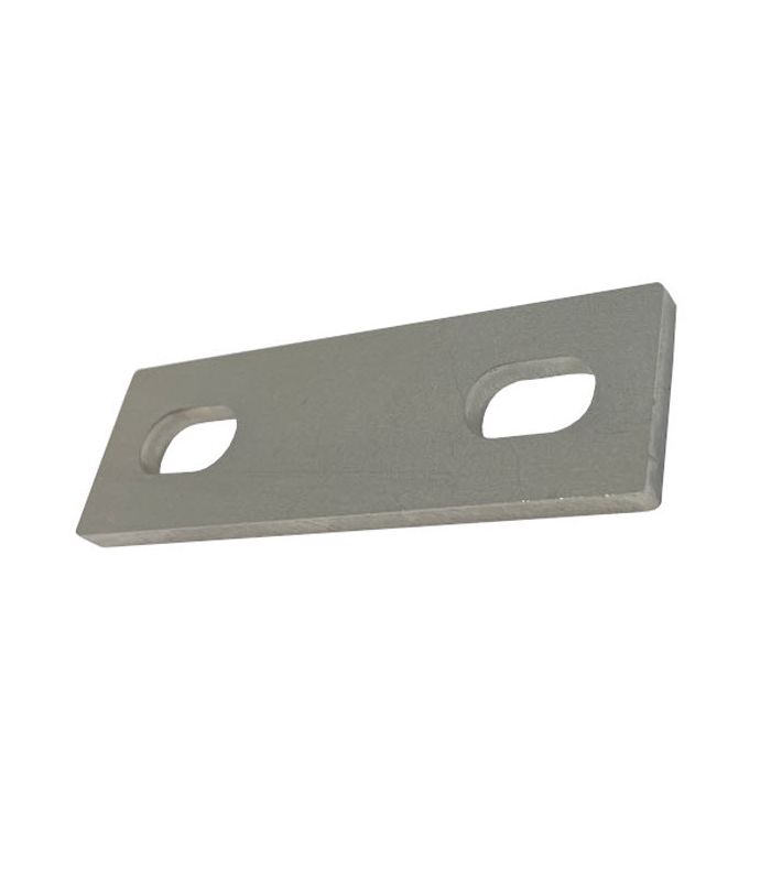 Galvanised Zinc T316 Stainless Steel Slotted Backing Plate for M6 U-Bolt 
