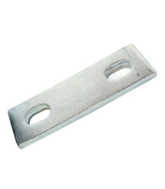 Slotted backing plate for M10 U-bolt (41 - 58 mm ID) Zinc Plated Steel 