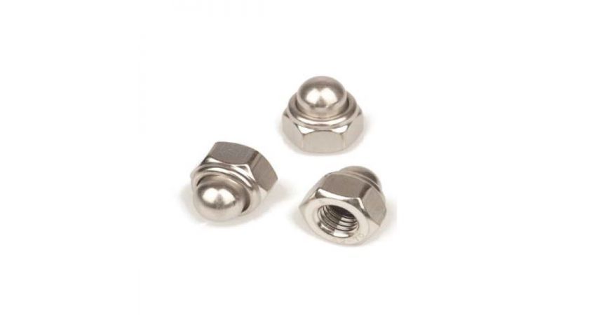 DIN 986 - Specification for Hexagon Domed Cap Nut with Nylon Insert