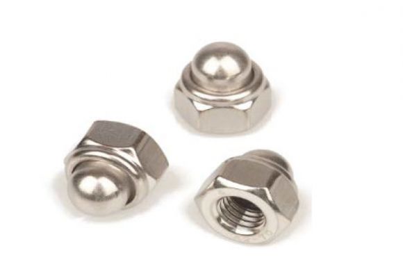 DIN 986 - Specification for Hexagon Domed Cap Nut with Nylon Insert